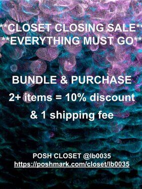 CLOSET CLOSING SALE - Women's, Men's, Kid's, Pet's, Home